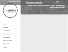Tablet Screenshot of informabano.it